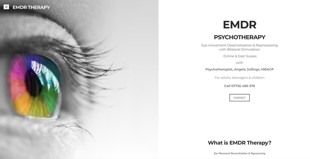 EMDR therapy online or Sussex